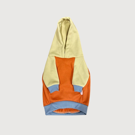 Mellow Orange Dog Hoodie