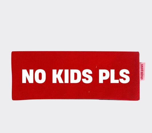 No Kids Pls Leash Wrap