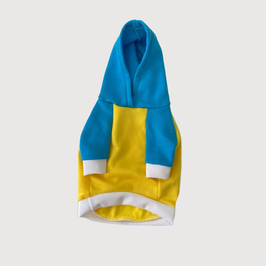 Cool Yellow Dog Hoodie